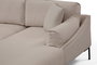 Atelier Del Sofa Leo Corner Right Sofá Esquinero Crema 255 x 150 cm